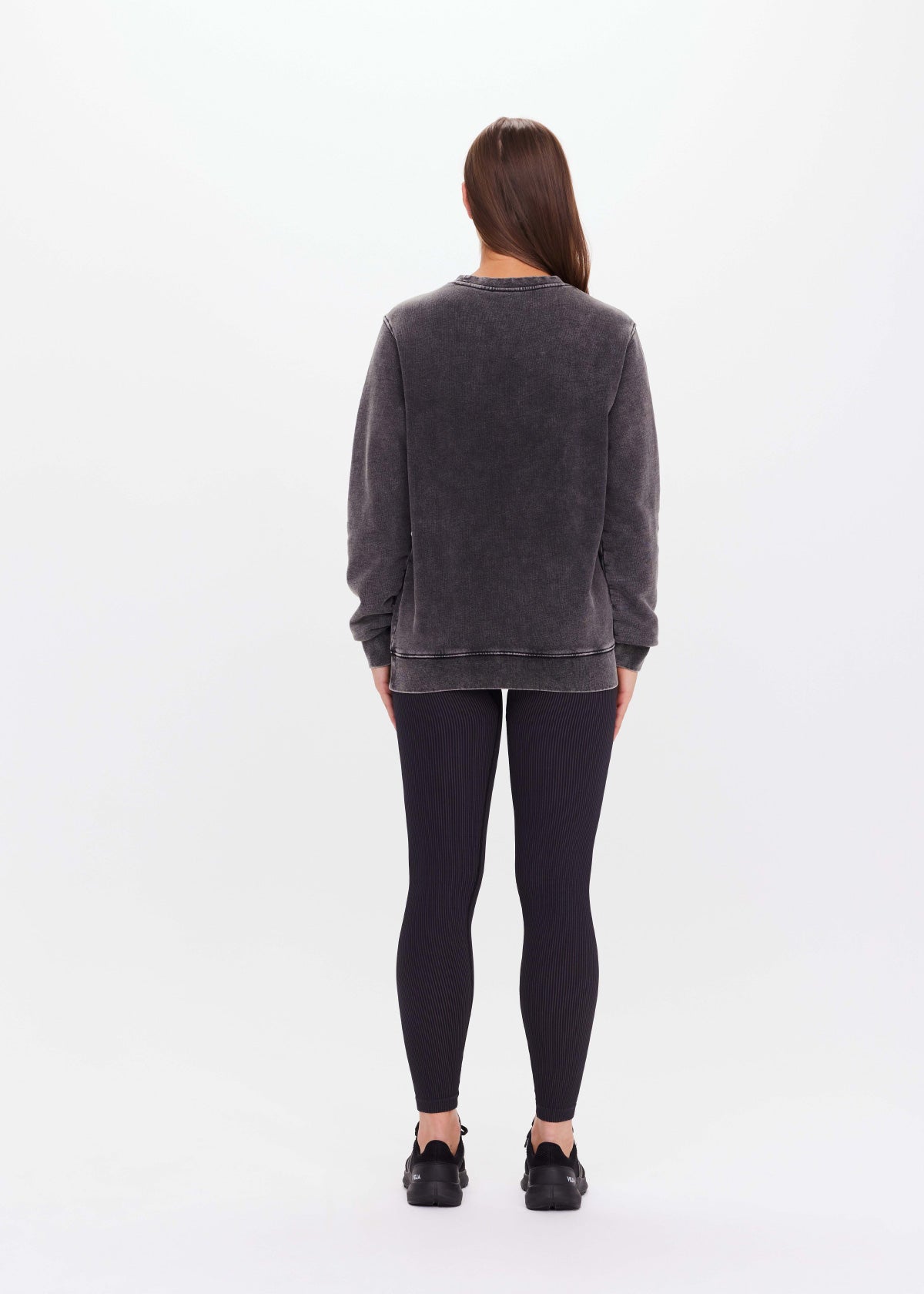 Unisex Feel Strong Crew - Black