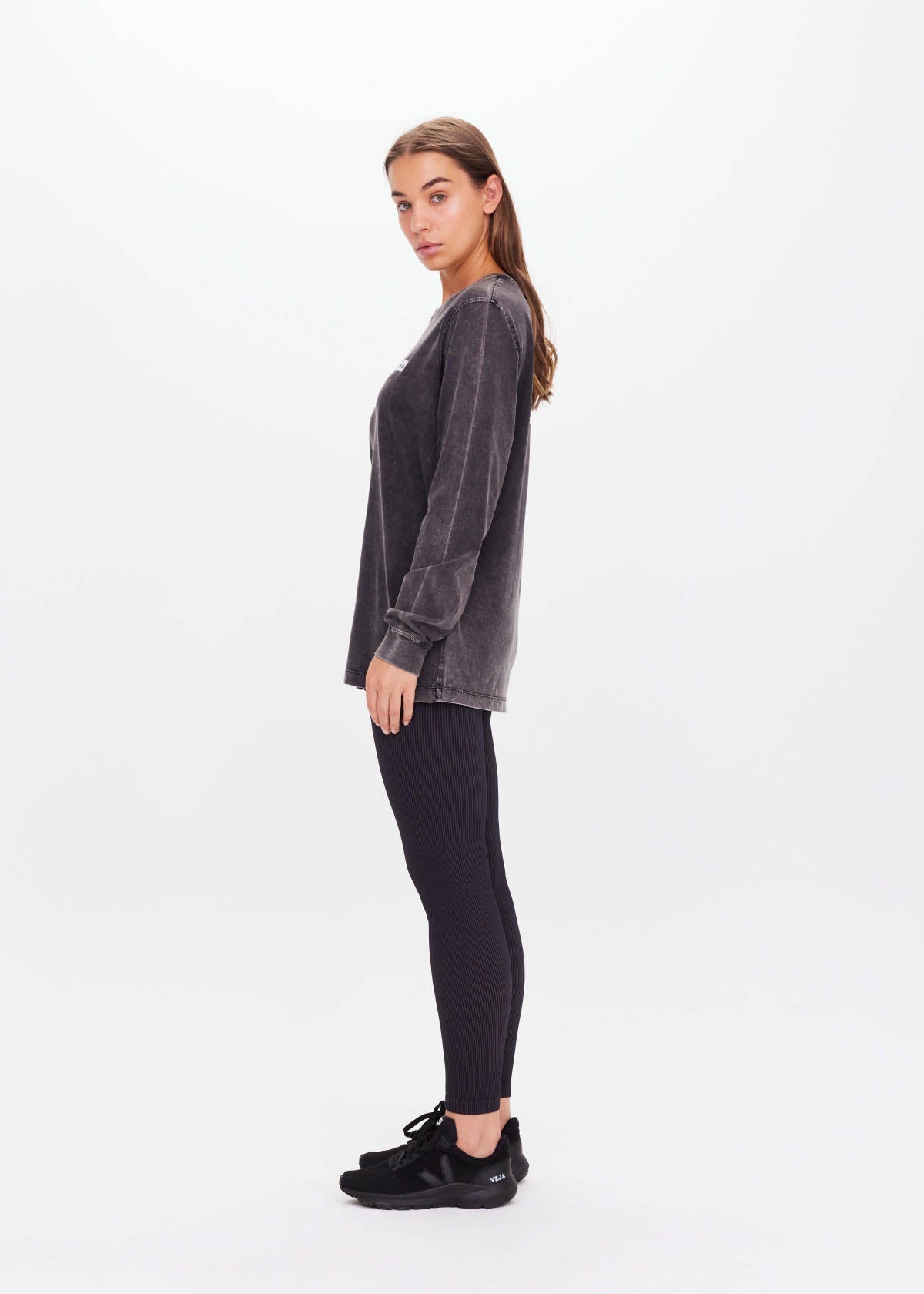 Unisex Feel Strong Long Sleeve - Black