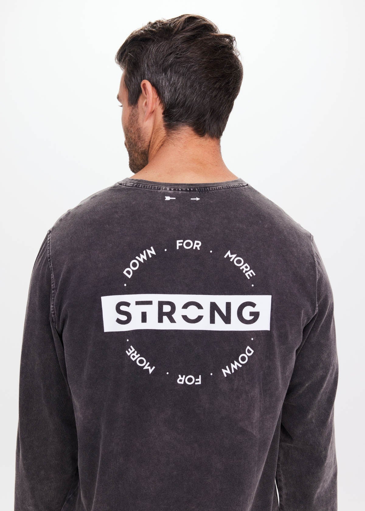 Unisex Feel Strong Long Sleeve - Black